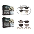 thumbnail image 1 of TEC Front Rear Ceramic Brake Pads Kit for Car BMW Z4 KTC-100477, 1 of 10
