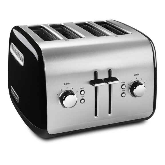 Restored KitchenAid 4-Slice Toaster with Manual High-Lift Lever, RKMT4115 (Refurbished)
