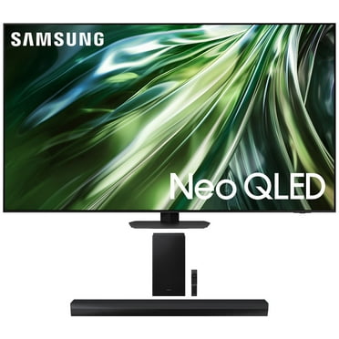 Samsung QN65QN90DAFXZA 65 Inch Neo QLED TV with 4K AI Upscaling and a Samsung HW-B750D 5.1Ch Soundbar and Subwoofer with Dolby Digital (2024)