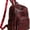 Wine Red, variant on Sunyuer Daily Use Backpack Purse for Women PU Leather Travel Back Pack Fashion Multipurpose Design Shoulder Bags Handbag