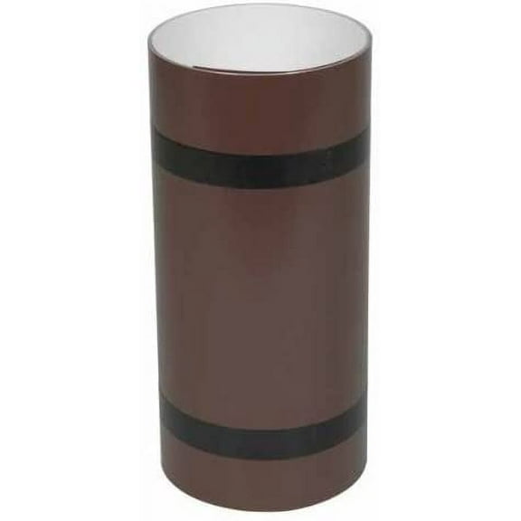 Amerimax Home Products Aluminum Trim Coil - Painted White/Brown - 10" x 10'