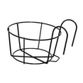 thumbnail image 4 of Soporte para maceta Zulema Soporte para jardineras de barandilla Negro 15cm, 4 of 8