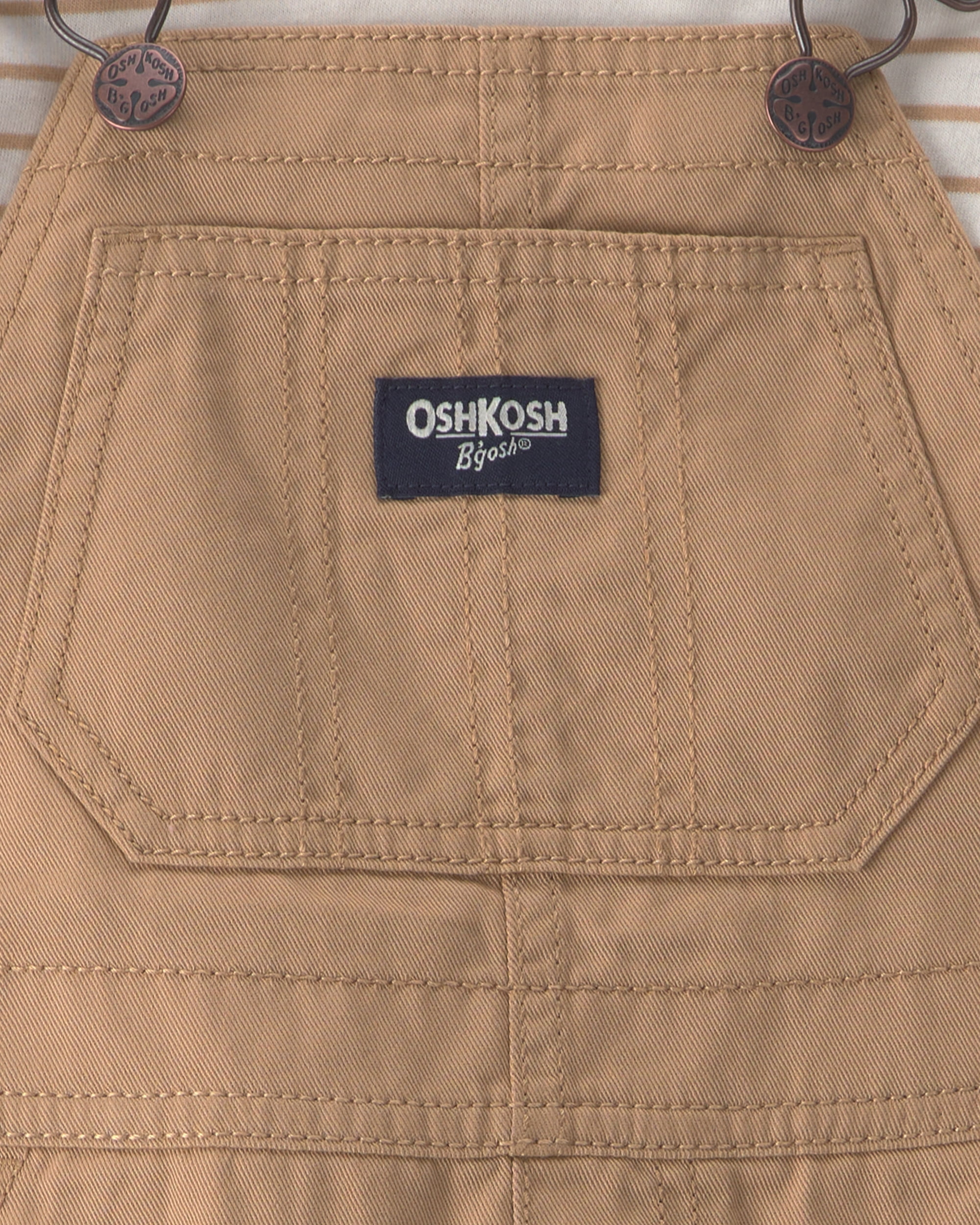 Oshkosh B'gosh Toddler Overall and Top Set, 2-Piece, Sizes 2T - 5T