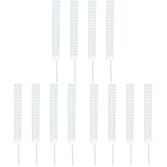 BERTDOMD 12 pcs Plant Climbing Support Plastic Garden Moss Poles for Climbing Plants and Vines