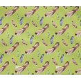 thumbnail image 4 of oneOone Cotton Flex Lime Fabric Feather Feather Sewing Craft Projects Fabric Prints By Yards 40 Inch Wide, 4 of 4