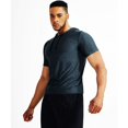 thumbnail image 3 of Men's Dry Fit Performance Running Workout Sport Athletic Shirt with Hoods Red XL, 3 of 6