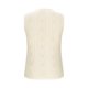thumbnail image 5 of mfyjkho Camisetas Sin Mangas, Blusa Informal Sin Mangas Con Cuello En V Para Mujer, Blusa Con Encaje Y Retazos, Color Liso Tops Casuales Para Mujer L, 5 of 6