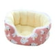 thumbnail image 5 of Cama para perros y gatos, cojín para mascotas, calmante, cómodo para gatos o perros pequeños, nido de Gato para otoño e invierno, perrera para perros, , Rosa Grande, 5 of 9