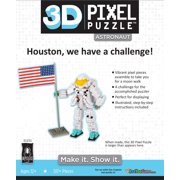 Deluxe 3D Pixel Puzzle - Astronaut, 517pcs