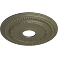 thumbnail image 3 of Ekena Millwork 15 3/8"OD x 3 5/8"ID x 1"P Federal Ceiling Medallion (Fits Canopies up to 8 1/2"), Hand-Painted Spartan Stone, 3 of 6