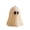 A, variant on Halloween Ghost Candles, Unscented White Spooky Wax Burning Candle,Decorative Cute Large Halloween Candles for Party Favor Home Fall Decor
