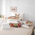 thumbnail image 6 of Erosebridal Easter Eggs 7 Pieces Bedding Comforter Set,Kawaii Bunny Rabbit Full Bedding Set For Kids Girls Reversible, 6 of 7