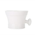 thumbnail image 1 of Cuenco de plástico para jabón de afeitar, cuenco para crema y jabón de afeitar, cuenco para afeitar para hombres (blanco), 1 of 5