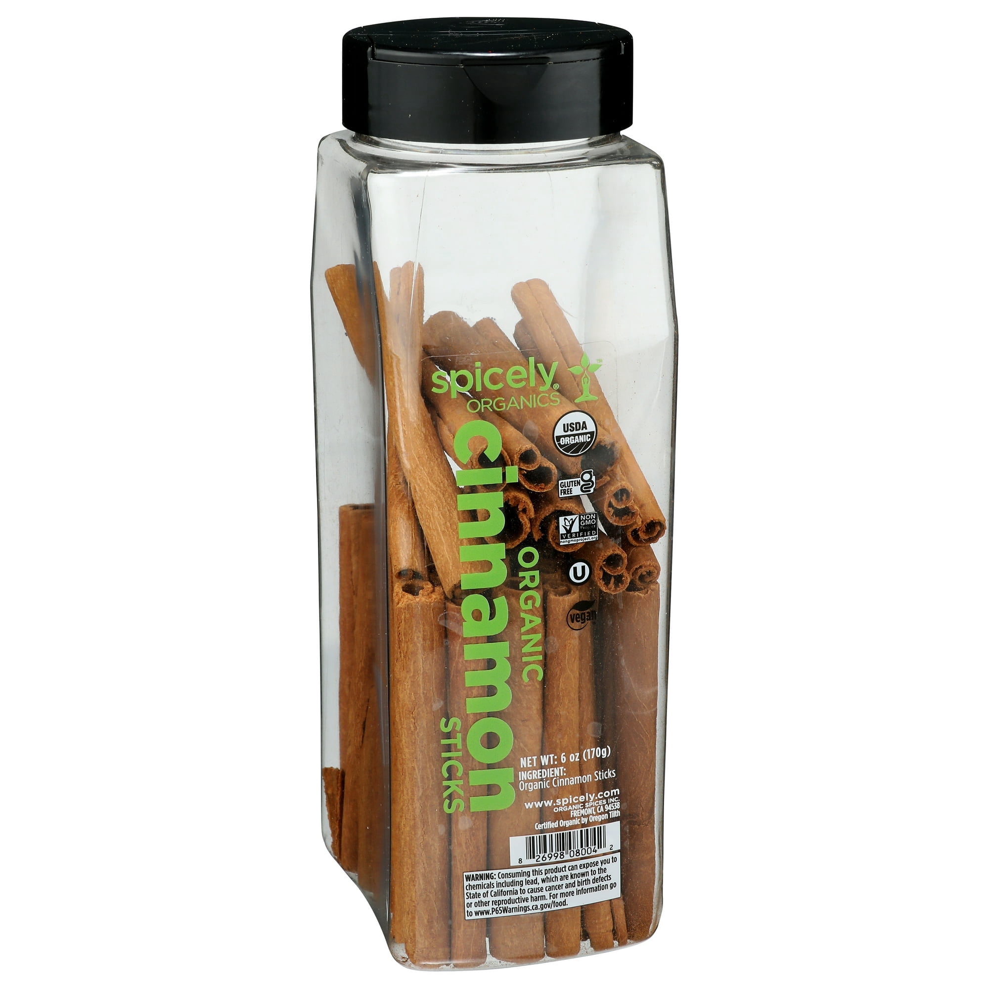 (Pack Of 2) Spicely Organics Spice Cinnamon Sticks 6 Oz