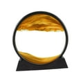thumbnail image 2 of Sable Dynamique en Mouvement Image Flottante Dynamique Motifs d'Heures 12 Po Jaune, 2 of 6