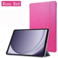 thumbnail image 1 of For Samsung Galaxy Tab A9 Plus 11 2023 SM-X210 SM-X215 SM-X216 X210 X215 Magnetic Stand Tablet Case Leather Flip Smart Cover Rose Red, 1 of 6