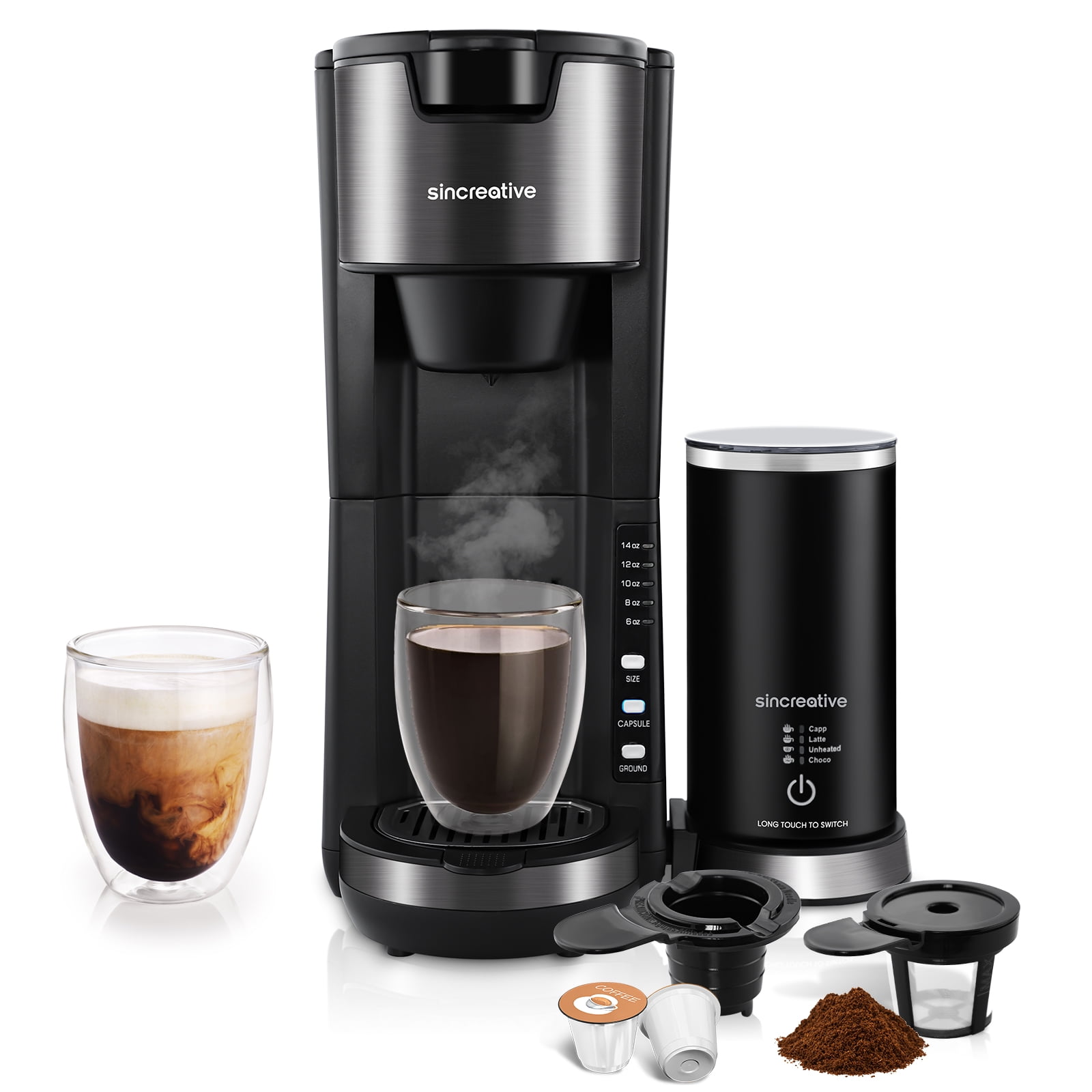 Cappuccino Latte Coffee Machine with 