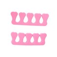 thumbnail image 1 of Separadores de dedos de esmalte de uñas Qarigey 2 uds Rosa CE1766-00B, 1 of 6