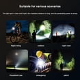 thumbnail image 6 of ZOUBAOQ Super Bright Flashlight Waterproof Tactical Super Bright Zoomable Torch L6V, 6 of 9