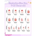 thumbnail image 2 of Press on Nails EBANKU Kids Red Heart 78 piezas +8 años, 2 of 7