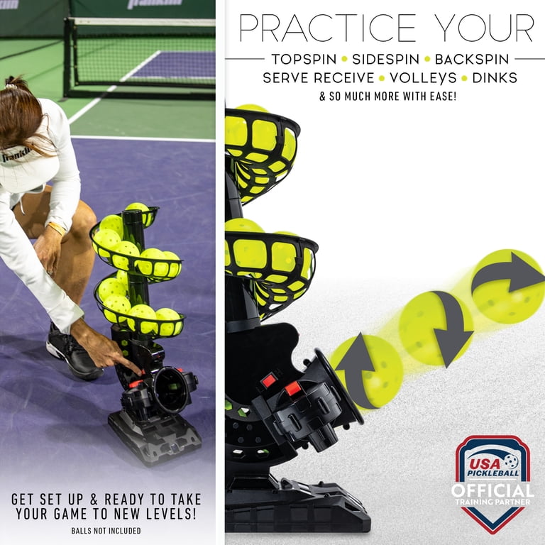 Franklin Sports Automatic Pickleball Launcher ProShot Tosser