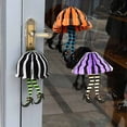 thumbnail image 4 of Halloween Ornaments, 3pcs Witch Legs Halloween Paper Lanterns Props Witch High-Heeled Shoes Ornaments With Shoes For Halloween Car, Front Door, Wreath, Wall, Party Decorations, Multicolor, 4 of 9