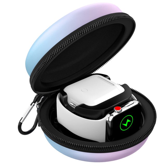 Caja de Almacenamiento MoKo para Apple Watch y Estuche de Viaje para AirPods
