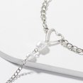 thumbnail image 3 of Boho Sliver Finger Bracelets Beaded Slave Ring Hand Harness Chain Pulseras Joyería para mujeres y niñas JAMW Sencillez, 3 of 5