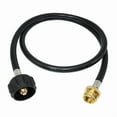 thumbnail image 2 of 4 Feet Propane Adapter Hose 1 lb to 20 lb Converter Replacement for QCC1/Type1 Tank Connects 1 LB Bulk Portable Appliance to 20 lb Propane Tank -, 2 of 6
