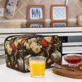 thumbnail image 4 of Cauagu Elegant Still Life Roses for 4 Slice Toaster Cover (11.4''×7.9''×7.5'') Bread Machine Cover Toaster Protector Kitchen Appliance Dust Cover, 4 of 7