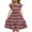 Red-18, variant on Avrntaa Cute Ruffle Sleeve Girls Summer Dress Casual Crewneck Swing A-Line Midi Dress for Age 5 to 14