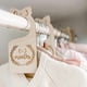 thumbnail image 2 of 7 Pcs Baby Closet Size Divider Wooden Baby Closet Organizers From Newborn Infant To 24 Months For Home Nursery Baby Clothes3, 2 of 5