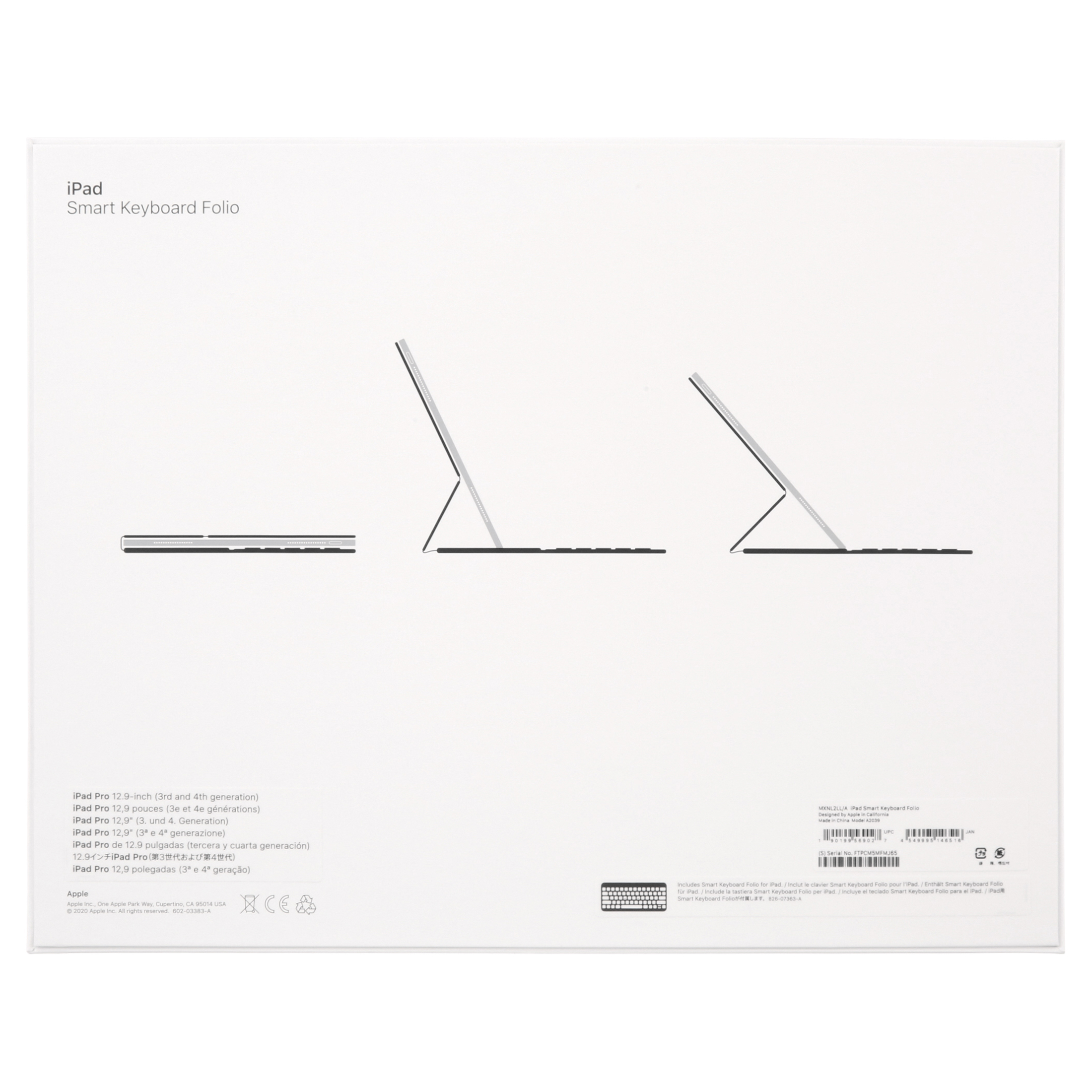 Apple Smart Keyboard Folio for iPad Pro 12.9‑inch (6th generation) in Black - image 6 of 9