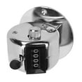 clearance Hand Tally Counter Stainless Steel 4Digit Manual Counting