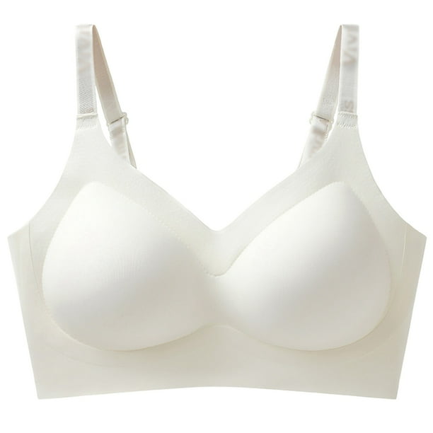 Brasier Sujetador Deportivo con Realce y Oxigenación de La Piel, sin Marcas, Pequeño Push up, Ropa Interior con Aros Secundarios. Mediana