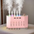 thumbnail image 3 of Small Humidifiers for Bedroom, Cool Mist Desktop Humidifier with 7 Colors Light, Quiet Air Purifier with Aromatherapy Function for Room Car, 3 of 8