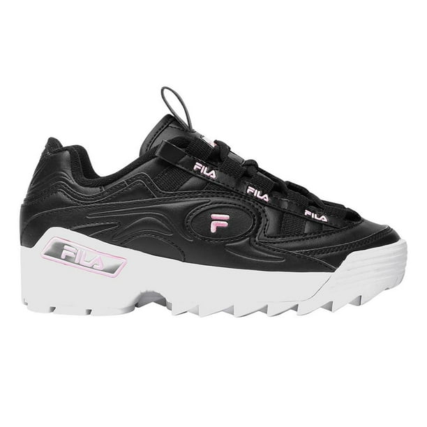 Tenis FILA Mujer Casuales Comodos Original Sneackers negro 23
