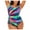 Multicolor, variant on One Piece Swimdress Swimsuits for Women Tummy Control Swim Dresses Skirt Bathing Suit