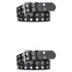 thumbnail image 1 of Cinturón Punk Minnieouse Vaquera Anticorrosión PU Negro 110cm, 1 of 6