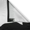 thumbnail image 3 of Ambesonne Wedding Kitchen Curtains, Proposal Hearts, 55"x39", Black White and Red, 3 of 3
