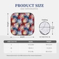 thumbnail image 3 of Balery 2 Piece Hawaiian Style Car Windshield Sun Shade|Foldable Front Windshield Shade for Car Front Window for Most Sedans SUV Truck-Medium, 3 of 7