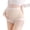 Beige, variant on High Waist Brief Underwear for Maternity Women Soft Cozy Stretchy Seamless Panties Shapewear Over Bump