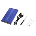 thumbnail image 2 of Caja Externa Del Recinto Del Duro IDE HDD de Aluminio de 2.5 '' Pulgadas USB2.0 Negro Yotijar Caja de disco duro, 2 of 8
