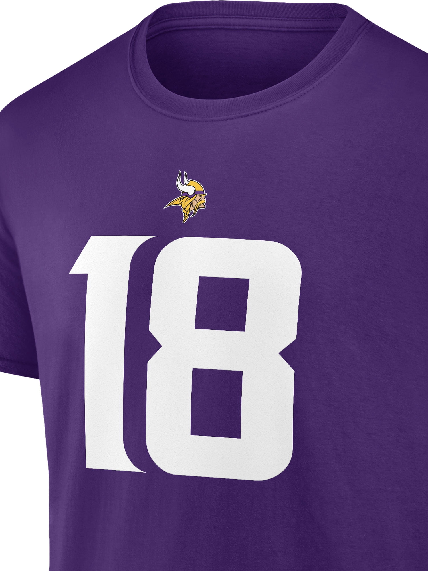 NFL Justin Jefferson Minnesota Vikings Men's Player Short Sleeve T-Shirt