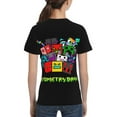 thumbnail image 3 of Geometry Dash Kids T-Shirt 3d Printed Graphic T-Shirts Boys And Girls Short Sleeve Shirts For Youth Kids X-Small, 3 of 7