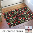 thumbnail image 3 of Strawberry Plants Fruit Flower Leaf Door Rugs,Washable Non Slip Door Mats Indoor,Decorative Door Mats,Entry Mat Indoor for Entrance,Bedroom,Kitchen,Bathroom,16"x24", 3 of 6