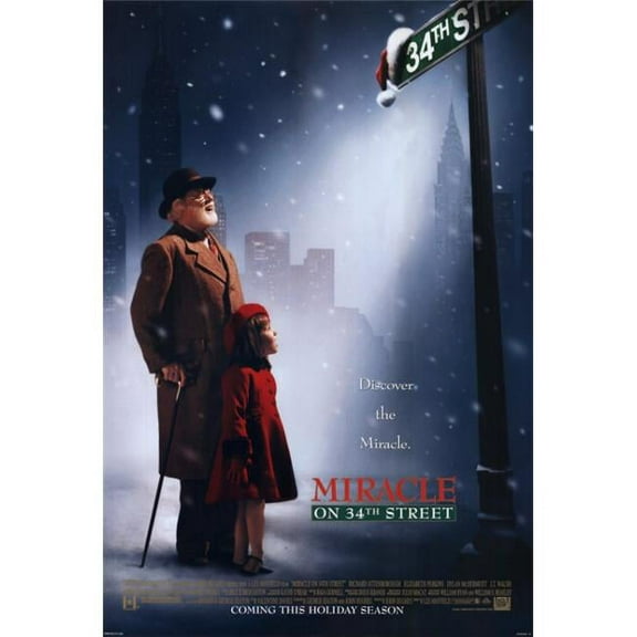 The Miracle on 34th Street Movie Poster Print (27 x 40)