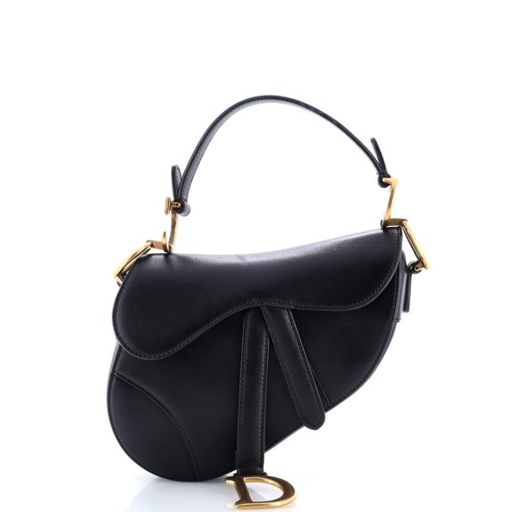 Pre-Owned Saddle Handbag Leather Mini By Rebag