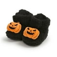 thumbnail image 6 of Dakaela Baby Boys Girls Booties Infant Newborn Sock Shoes Slippers Winter Warm Crib Footwear First Walkers 0-15M, 6 of 8