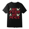 thumbnail image 4 of LUOGENLI T-shirts pour Homme pour Hommes T-Shirt Imprimé de Mode pour Homme T-shirts pour Homme T-Shirt Graphique T-shirts de Pâques pour Homme T-Shirt Graphique Saint-Valentin Noir TTTG, 4 of 5
